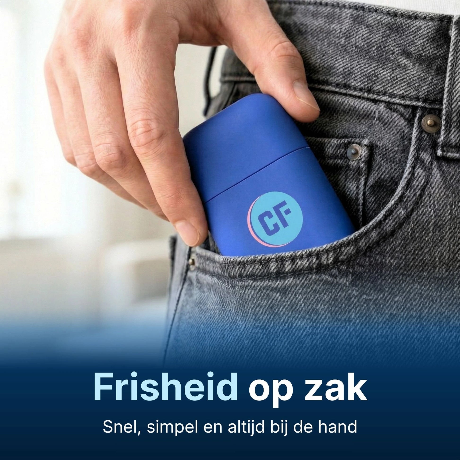 Comformidable Duo Nasal Inhaler compact in broekzak voor frisheid onderweg