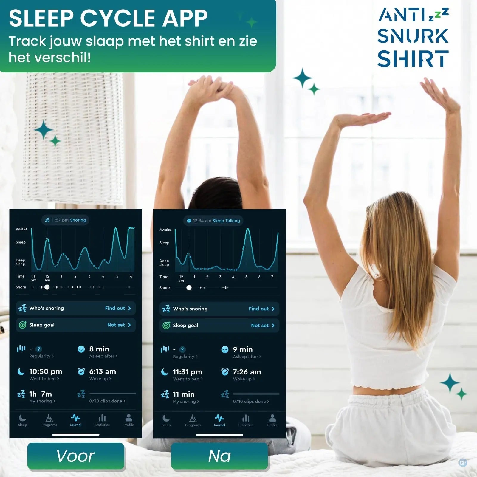 Anti Snurk Shirt Pro Comformidable