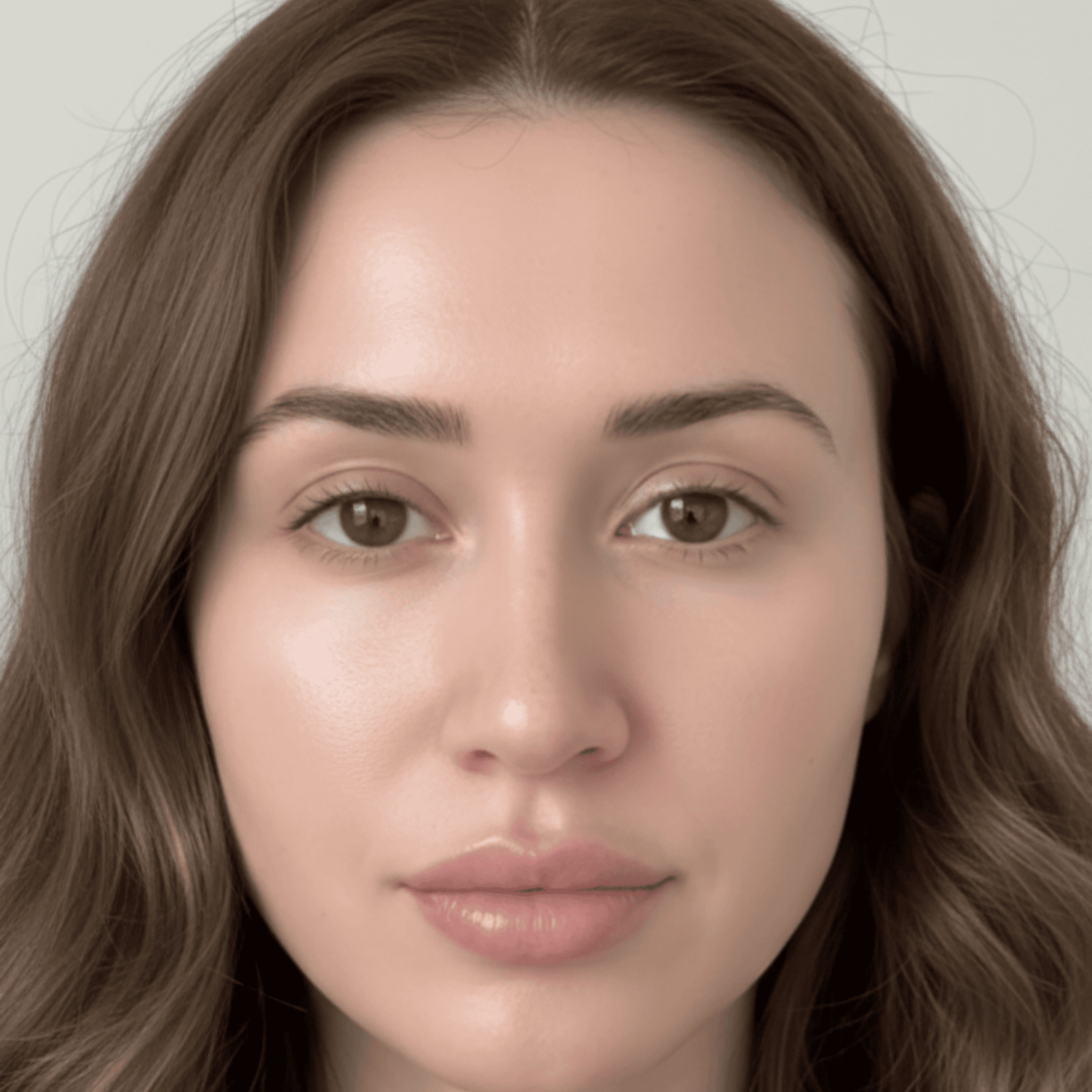 after foto van vrouw met collageen masker op.