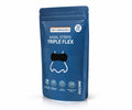 Angled view of the Comformidable Nasal Strips Triple Flex packaging, 30 pieces.