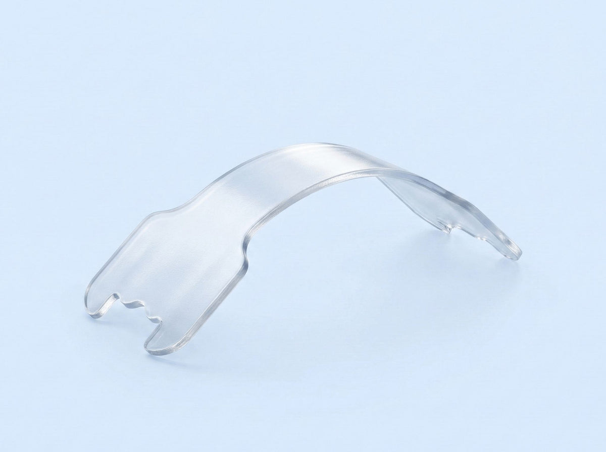 Flexible transparent frame