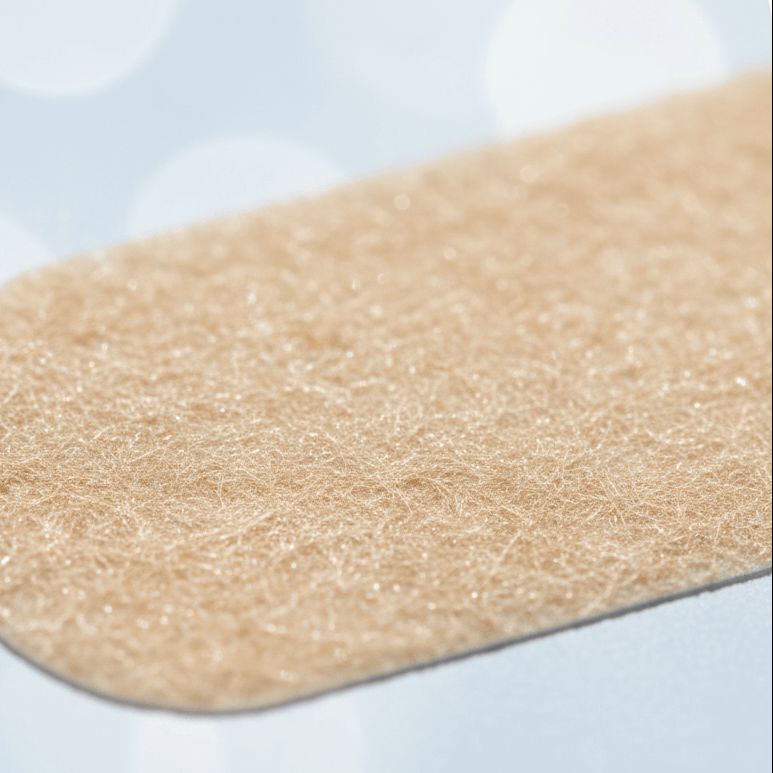 Skin-friendly fiber structure