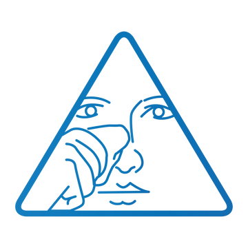 Stap 1: Reinig je gezicht grondig voordat je de Comformidable neusstrip aanbrengt.